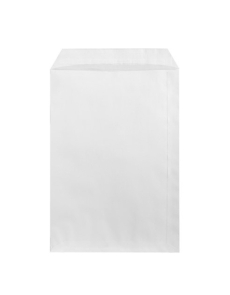 Плик-джоб Е4 120g, 300х400 mm, бял, с лента, опаковка 10