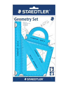 Геометричен комплект Staedtler 20cm, 4 части