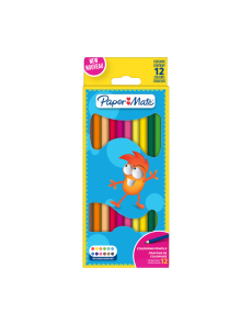 Цветни моливи Papermate Kids Colouring, 12 цвята