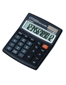 Настолен калкулатор Citizen SDC-812,12 разряда, черен