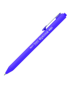 Гел химикалка Optima Soft Touch 461, лилава