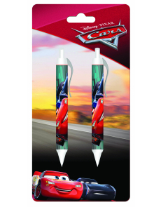Химикалки Disney Cars, 2 броя, на блистер