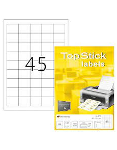 Етикети TopStick 8778, 38.1х29.6mm, 100л. (4500бр)