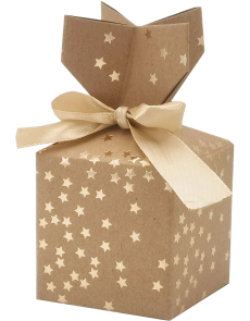 Подаръчна кутия, картонена, 7х7 cm, оп.2