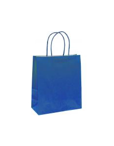 Подаръчни торбичка Eco Medium, 25x22x10cm, син