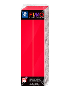 Полимерна глина Staedtler Fimo Prof, 454 g, червен