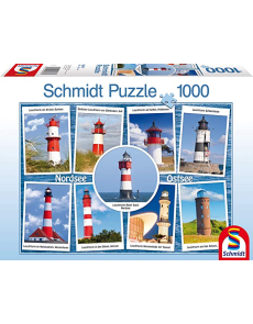 Пъзел The most beautiful lighthouses - 1000