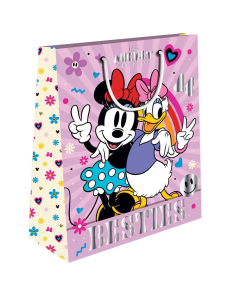 Подаръчна торб. License Foil L, Mickey/Minnie
