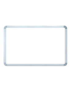 Дъска Bi-Office бяла с алуминиева рамка, 45х60 cm