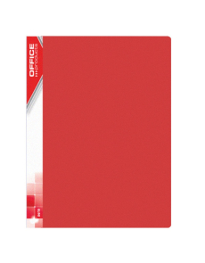 Папка Office Products с 10 джоба, червена