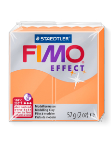 Полимерна глина Staedtler Fimo Effect,57g, неон оранжев 401