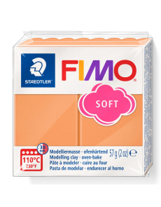 Полимерна глина Staedtler Fimo Soft, 57g,оранж T4