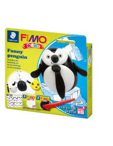Комплект глина Staedtler Fimo Kids, 2x42g, Penguin