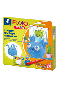 Комплект глина Staedtler Fimo Kids, 2x42g, Monster