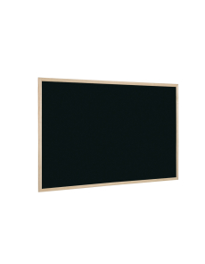 Дъска Bi-Office черна с дървена рамка, 40х60 cm