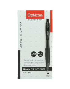 Химикалка Optima TY 162, черна