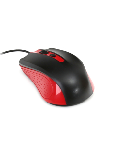 Оптична мишка Omega OM05, USB, червена