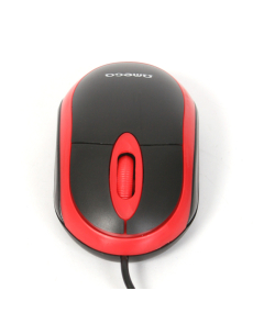 Оптична мишка Omega OM06, USB, червен/черен