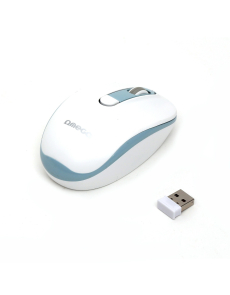 Безжична мишка Omega OM-220W, бяла/синя