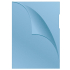 Джоб Q-Connect L-образен, PP, 120 микрона прозрачно син