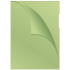 Джоб Q-Connect L-образен, PP, 120 микрона прозрачно зелен