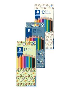 Цветни моливи Staedtler Pattern 175, 12 цвята