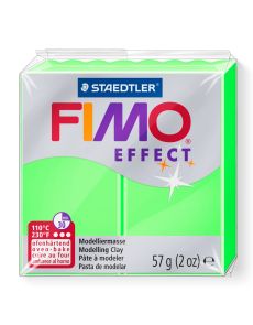 Полимерна глина Staedtler Fimo Effect,57g, неон зелен 501