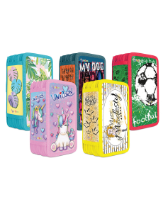 Несесер Gimboo, троен, празен, асорти, 2019