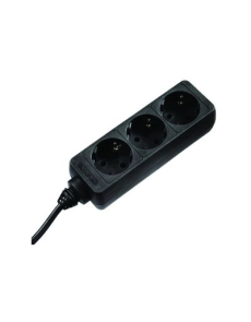 Разклонител Hama, 3 гнезда, 1.5m кабел бял