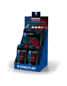Дисплей цветни моливи Staedtler Norix 186