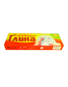 Глина за моделиране, бяла, 400g
