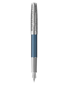 Писалка Parker Royal Sonnet Premium, син/метал f