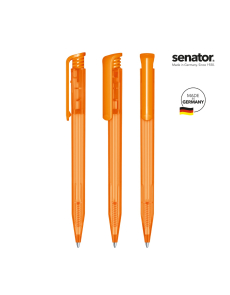 Химикалка Senator Super Hit Frosted 2244, прозрачно оранжев 151