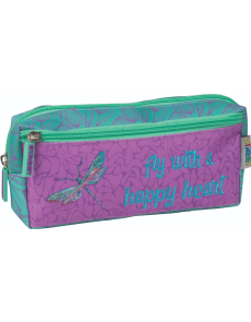 Несесер Street Dragonflies, 2 отделения, 21x4x9cm