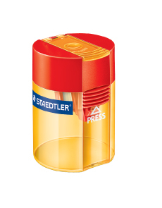 Острилка Staedtler 511 с контейнер,единична,асорти