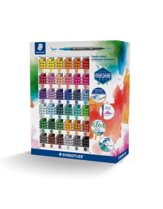Дисплей Акварелни флумастри Staedtler 3001, 360 бр