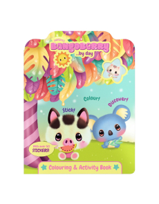 Книжка Bangoberry Colouring and Activity, By Day