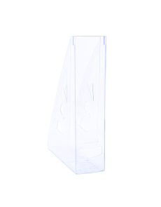 Вертикална поставка Office Products, прозрачна