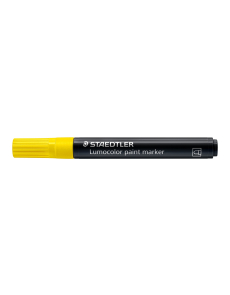 Акрилен маркер Staedtler Lumocolor 349, жълт 1