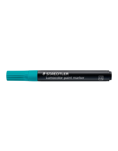 Акрилен маркер Staedtler Lumocolor 349, зелен 539