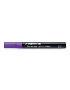 Акрилен маркер Staedtler Lumocolor 349, виолетов 6