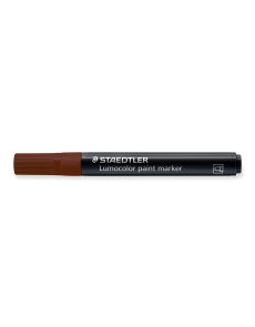 Акрилен маркер Staedtler Lumocolor 349, кафяв 76