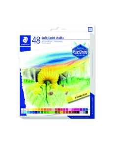 Меки пастелни тебешири Staedtler DJ, 48 цвята