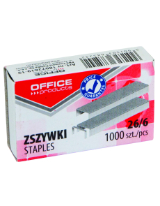 Телчета Office Products 26/6, до 25л, опаковка 1000