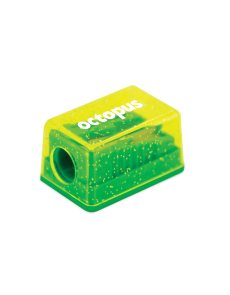 Пластмасова острилка Octopus Shiny, асорти