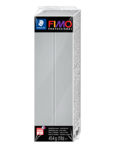 Полимерна глина Staedtler Fimo Prof, 454 g, сив