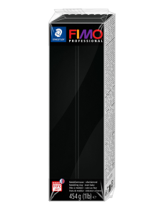 Полимерна глина Staedtler Fimo Prof, 454 g, черен