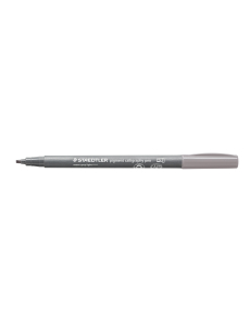 Калиграфски флумастер Staedtler Pigment 375, светло сив
