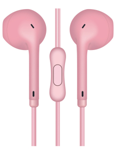 Стерео слушалки Freestyle Earphones FH770, розов