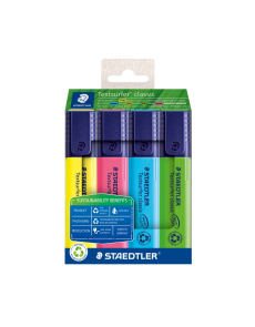 Комплект текстмаркери Staedtler 364 rPP, 4 цвята